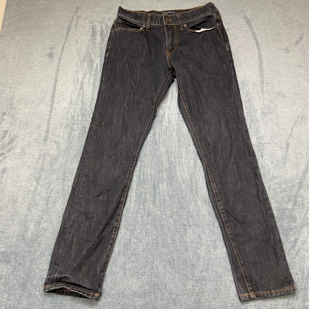 Aeropostale Jeans Mens 30x32 Blue Denim Cotton Stretch Dark Wash Straight Leg